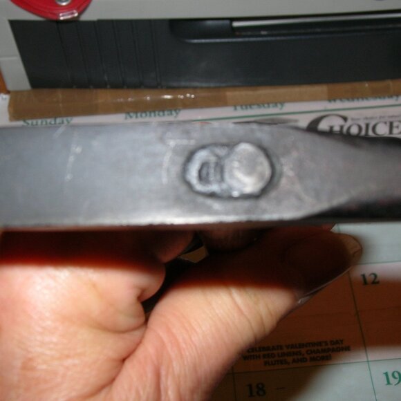 Vintage  Peen, Chisel Tinsmith HAMMER 10" Long 3 1/4" Head NICE B - Picture 7 of 7